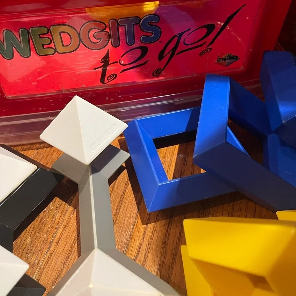 Learning Resources Wedgits 25 pieces and storage box